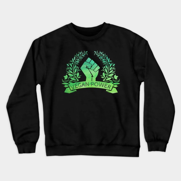 Vegan power! Crewneck Sweatshirt by secondskin